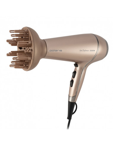 Uscător de păr Polaris PHD 2503TDi, 2500 W, Roz