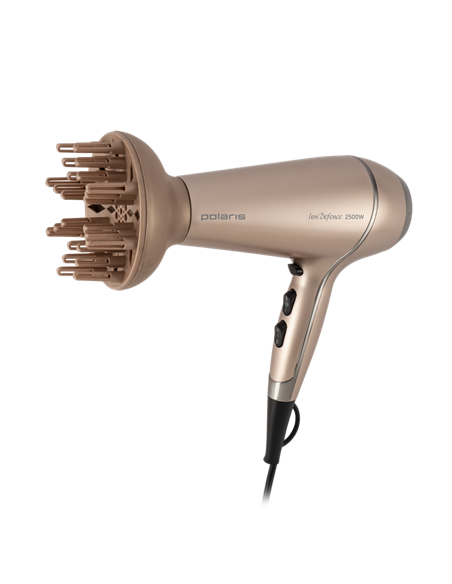 Uscător de păr Polaris PHD 2503TDi, 2500 W, Roz