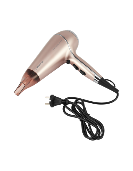 Uscător de păr Polaris PHD 2503TDi, 2500 W, Roz