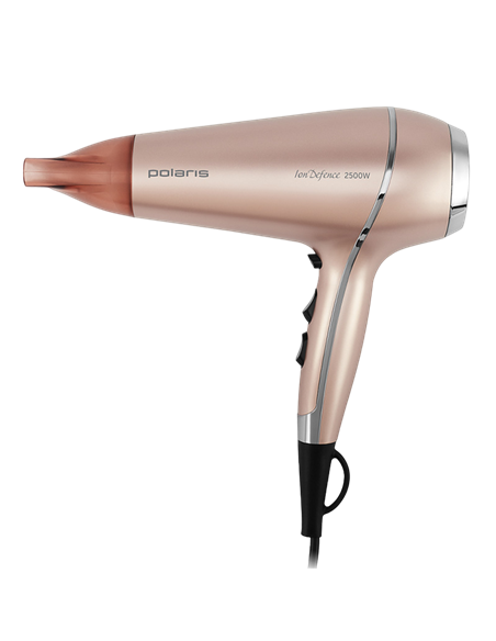 Uscător de păr Polaris PHD 2503TDi, 2500 W, Roz