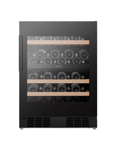 Dulap pentru vin Hisense RW3N122GSLF, Negru