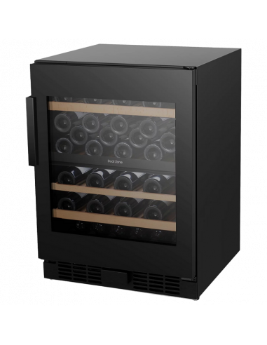 Dulap pentru vin Hisense RW3N122GSLF, Negru