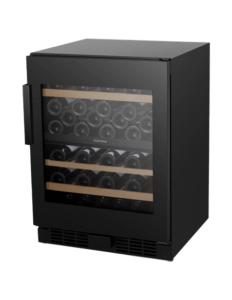Dulap pentru vin Hisense RW3N122GSLF, Negru