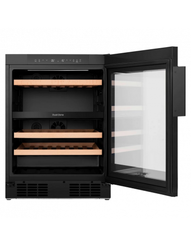 Dulap pentru vin Hisense RW3N122GSLF, Negru