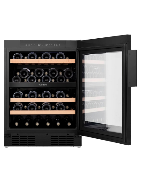 Dulap pentru vin Hisense RW3N122GSLF, Negru