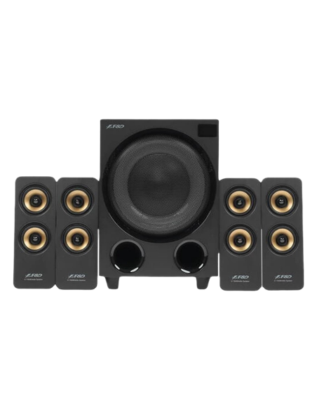 Аудиосистема F&D F7700X, Чёрный