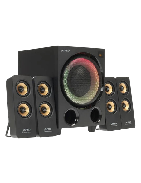 Sistem audio F&D F7700X, Negru