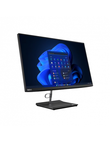 Computer All-in-One Lenovo ThinkCentre neo 30a, 23,8", Intel Core i5-12450H, 8GB/512GB, Fără SO, Negru