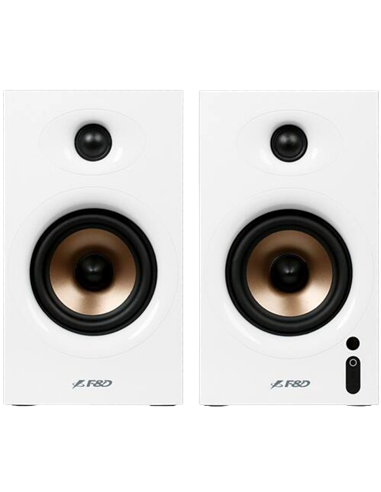 Sistem audio 2.0 CH F&D R23BT, Alb