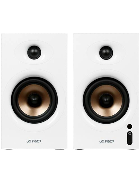 Sistem audio 2.0 CH F&D R23BT, Alb