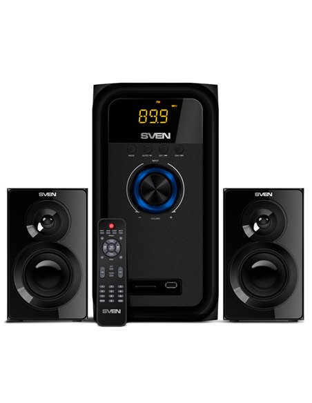 Компьютерные колонки 2.1 SVEN MS-2051, Чёрный