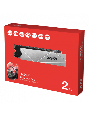 Unitate SSD ADATA XPG GAMMIX S60, 2048GB, AGAMMIXS60-2T-CS