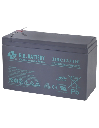 Acumulator UPS B.B. HRC1234W, 12V, 9Ah