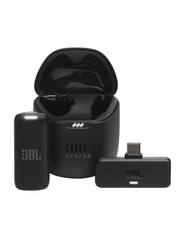 Портативный записывающий микрофон JBL Quantum Stream USB-C, Беспроводной, Чёрный