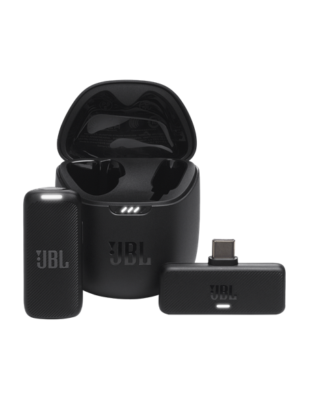 Портативный записывающий микрофон JBL Quantum Stream USB-C, Беспроводной, Чёрный