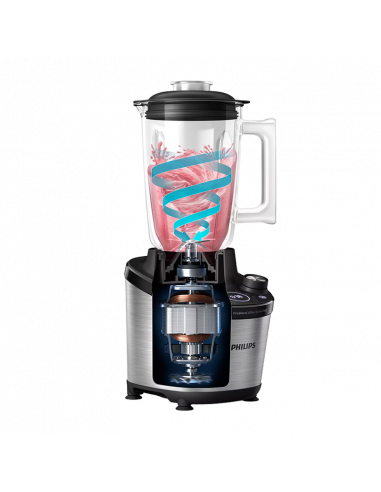 Blender staționar Philips Серия 7000 HR3760/10, Argintiu | Negru
