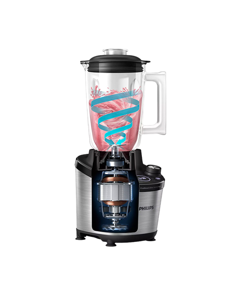 Blender staționar Philips Серия 7000 HR3760/10, Argintiu | Negru