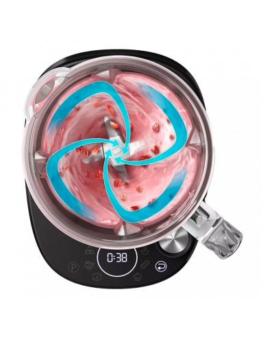Стационарный блендер Philips Серия 7000 HR3760/10, Серебристый | Черный
