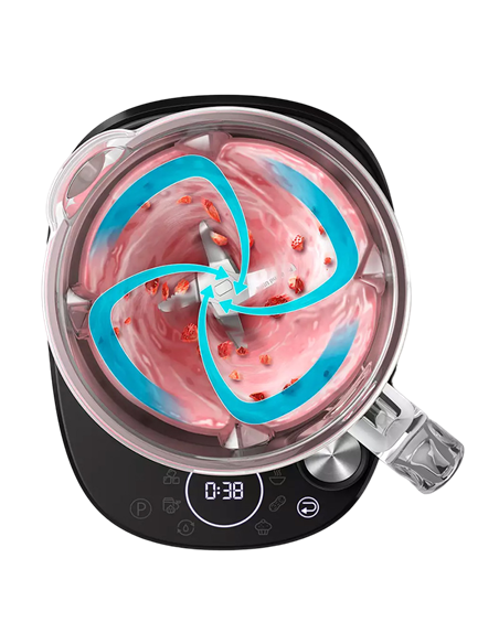 Blender staționar Philips Серия 7000 HR3760/10, Argintiu | Negru