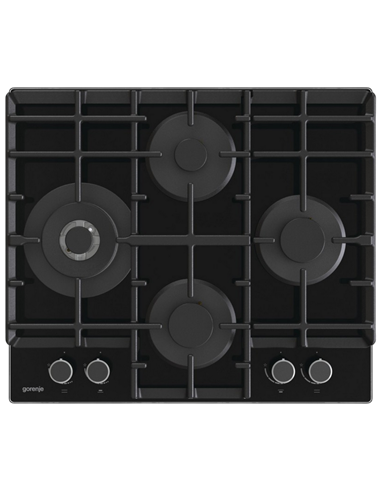 Plită pe gaz Gorenje GTW6D42AB, Negru