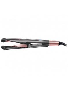 Ondulator de păr Multi-styler Remington Curl & Straight Confidence S6606, Negru | Roz