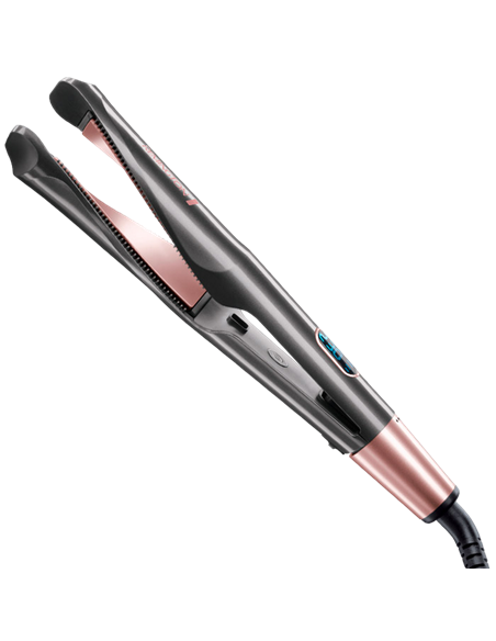 Ondulator de păr Multi-styler Remington Curl & Straight Confidence S6606, Negru | Roz