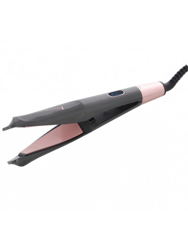 Ondulator de păr Multi-styler Remington Curl & Straight Confidence S6606, Negru | Roz