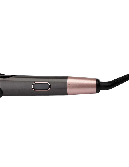 Ondulator de păr Multi-styler Remington Curl & Straight Confidence S6606, Negru | Roz