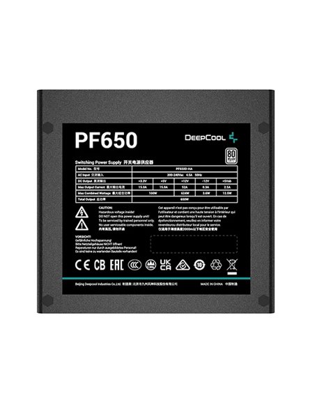 Sursă Alimentare PC Deepcool PF650, 650W, ATX