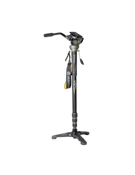 Monopod Vanguard VEO 2S AM-264TV, Сap video panoramic cu 2 căi, Negru