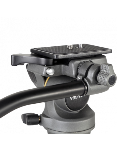 Монопод Vanguard VEO 2S AM-264TV, 2-плоскостная Панорамная видеоголовка, Чёрный