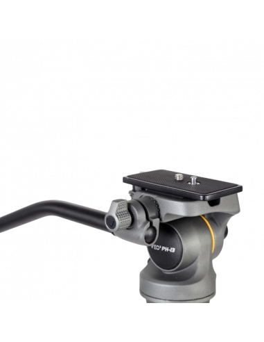 Monopod Vanguard VEO 2S AM-264TV, Сap video panoramic cu 2 căi, Negru