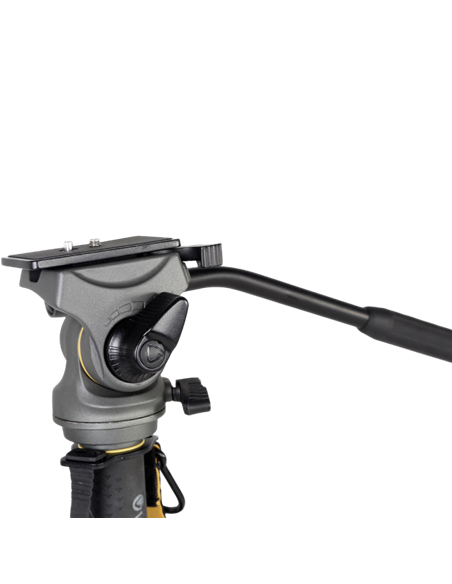 Monopod Vanguard VEO 2S AM-264TV, Сap video panoramic cu 2 căi, Negru