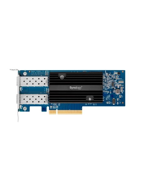 Карта расширения NAS SYNOLOGY E10G21-F2, Серебристый