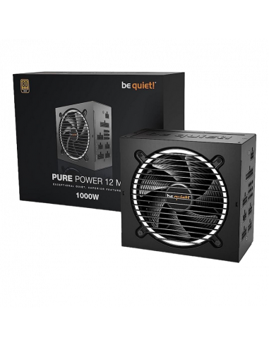 Блок питания для компьютеров be quiet! PURE POWER 12 M, 650Вт, ATX, Полностью модульный