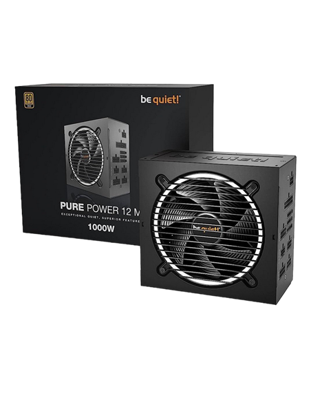 Блок питания для компьютеров be quiet! PURE POWER 12 M, 650Вт, ATX, Полностью модульный