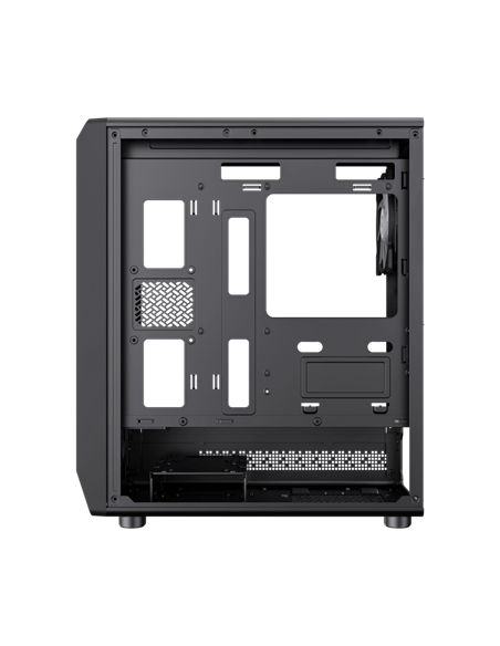 Carcasă PC Gamemax Forge MB, Midi-Tower, Fără PSU, Negru
