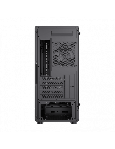 Компьютерный корпус Gamemax Forge MB, Midi-Tower, Без блока питания, Чёрный