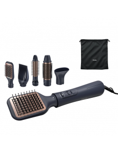 Фен-щётка Philips BHA530/00, 1000Вт, Чёрный