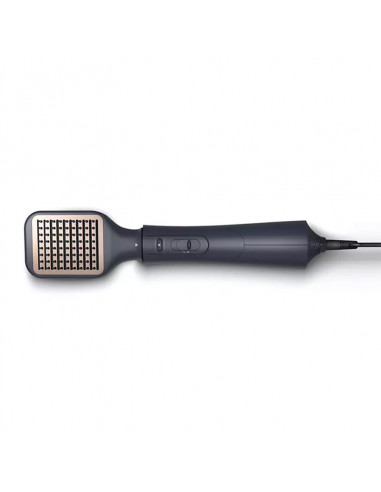 Uscător de păr-perie Philips BHA530/00, 1000W, Negru