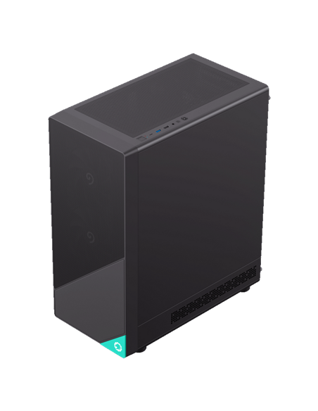 Carcasă PC Gamemax Focus MB, Micro-ATX, Fără PSU, Negru