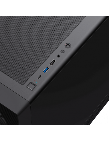 Carcasă PC Gamemax Focus MB, Micro-ATX, Fără PSU, Negru
