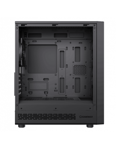 Carcasă PC Gamemax Focus MB, Micro-ATX, Fără PSU, Negru
