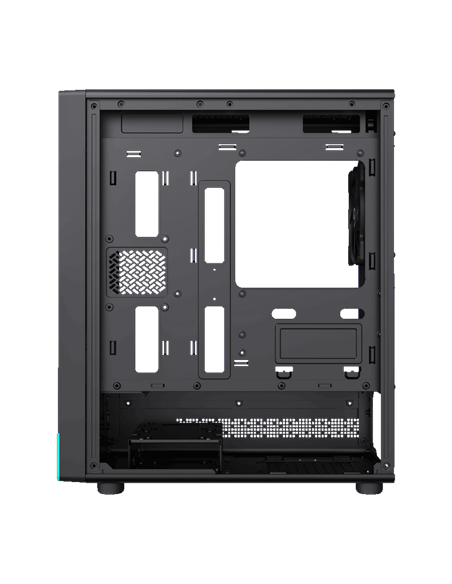 Carcasă PC Gamemax Focus MB, Micro-ATX, Fără PSU, Negru