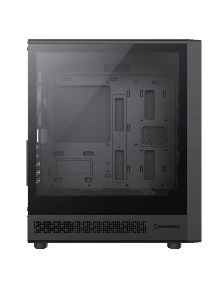 Компьютерный корпус Gamemax Focus MB, Micro-ATX, Без блока питания, Чёрный