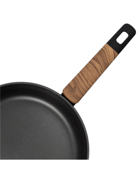 Tigaie RESTO 93184, 26cm, Negru