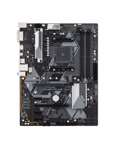 Материнская плата ASUS PRIME B450-PLUS, AM4, AMD B450, ATX