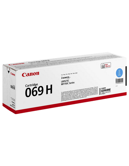 Лазерный картридж Canon CRG-069H, Голубой