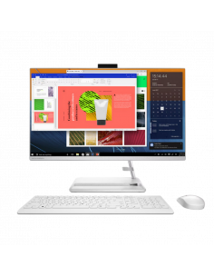 Computer All-in-One Lenovo IdeaCentre 3 27ALC6, 27", AMD Ryzen 5 7430U, 16GB/512GB, Fără SO, Alb