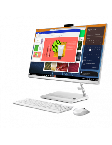 Computer All-in-One Lenovo IdeaCentre 3 27ALC6, 27", AMD Ryzen 5 7430U, 16GB/512GB, Fără SO, Alb